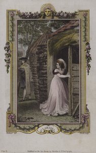 Scene from Clarissa, by Samuel Richardson by English School
