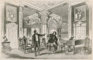 Scene from Miss P Hortons new entertainment at the Gallery of Illustration, Regent Street, London