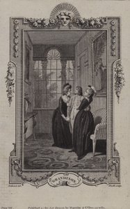 Scene from The History of Sir Charles Grandison by English School