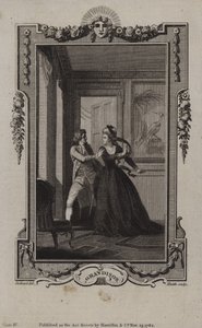 Scene from The History of Sir Charles Grandison by English School