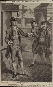 Scene from The Recruiting Officer