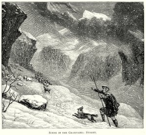Scene in the Grampians: Stormy by English School