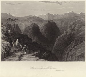 Scene on Mount Lebanon