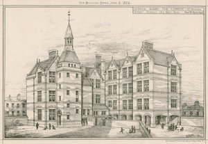 School Board for London, Great Hunter Street Schools, Old Kent Road by English School