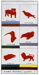 Scout Patrol Signs, 1929