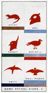 Scout Patrol signs, 1929