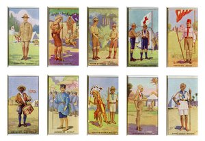 Scouts from around the World, 1923 by English School