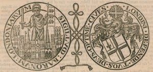 Seal of Corporation of London by English School