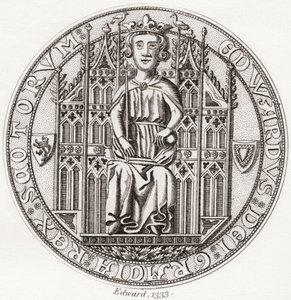 Seal of Edward Balliol, c. 1283-1367 by English School