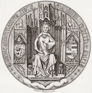 Seal of Robert Stewart, Duke of Albany by English School