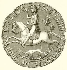 Seal of Simon de Montfort by English School