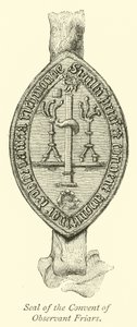 Seal of the Convent of Observant Friars by English School