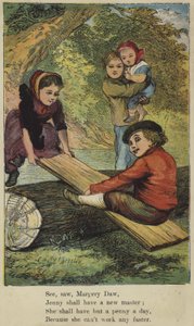 See Saw Margery Daw by English School