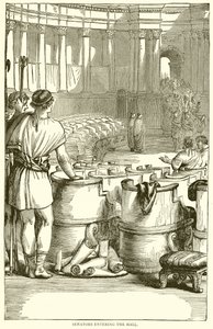Senators Entering the Hall by English School