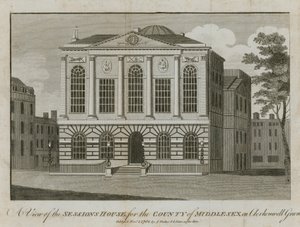 Sessions House, Clerkenwell by English School