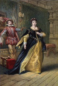 Shakespeare, Taming of the Shrew, Act II, Scene 1 by English School