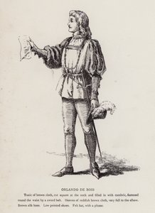 As You Like It: Orlando De Bois by English School
