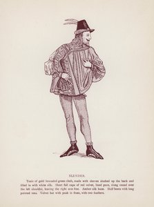 The Merry Wives of Windsor: Slender by English School