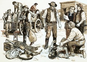 Sheriff Henry Plummer was responsible for wholesale robbery and violence by English School