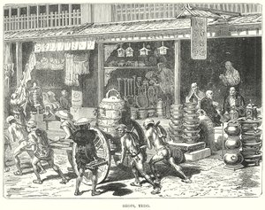 Shops, Yedo