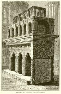 Shrine of Edward the Confessor by English School
