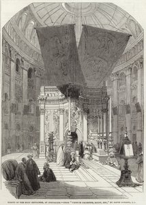 Shrine of the Holy Sepulchre by English School