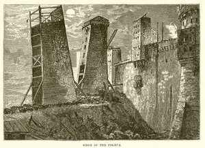 Siege of the Piraeus by English School