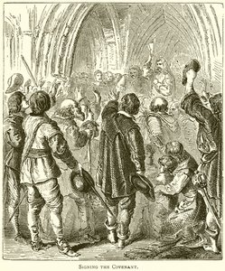Signing the Covenant by English School