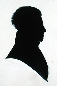 Silhouette of GB, from Michael Faraday