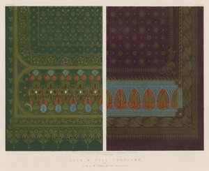 Silk and Wool Curtains
