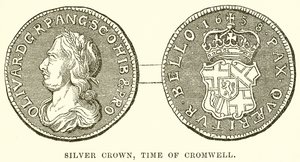 Silver Crown, Time of Cromwell by English School