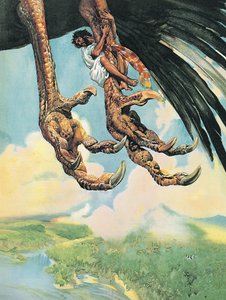 Sinbad and the Giant Roc by English School