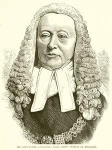 Sir Alexander Cockburn, Lord Chief Justice of England by English School