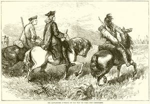 Sir Alexander Cumming on His Way to Visit the Cherokees by English School