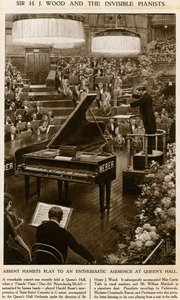 Sir Henry Wood and the Invisible Pianists by English School