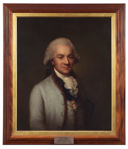 Sir Isaac Heard, Garter King of Arms by English School
