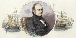 Sir John Bowring by English School