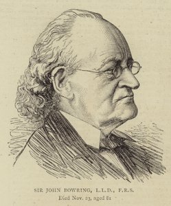 Sir John Bowring, LLD, FRS by English School