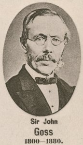 Sir John Goss by English School