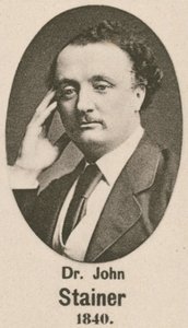Sir John Stainer by English School