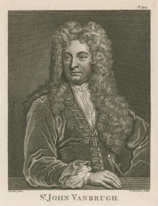 Sir John Vanbrugh, architect and dramatist by English School