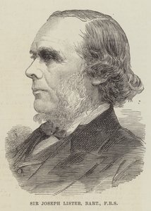 Sir Joseph Lister, Baronet, FRS by English School