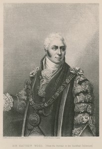 Sir Matthew Wood, Lord Mayor of London, 1809 by English School