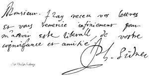 Sir Philip Sidney by English School