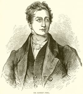 Sir Robert Peel by English School
