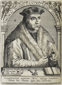 Sir Thomas More, Saint, illustration from 