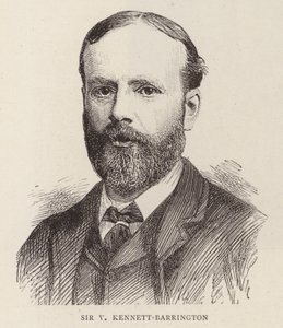 Sir V Kennett-Barrington by English School