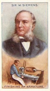 Sir William Siemens, finishing an Armature