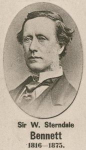 Sir William Sterndale Bennett by English School