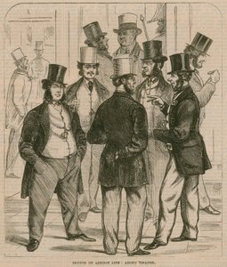 Sketch of London Life: About Change by English School
